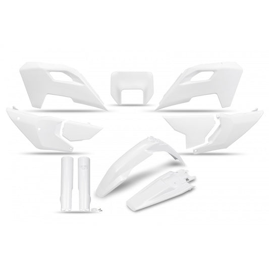 UFO Plast Kit plastiche completi Husqvarna 150 TE 2024-2025 Bianco