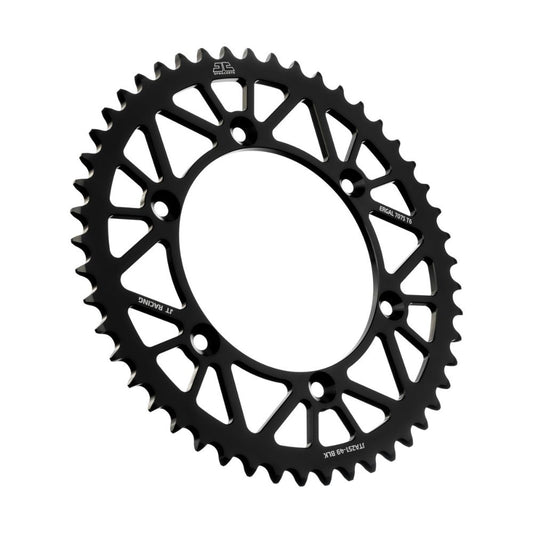 JT Sprockets Corona in Ergal scaricate Fantic 125 XE 2021-2025 Nero