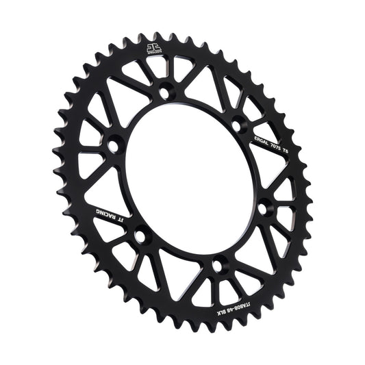 JT Sprockets Corona in Ergal scaricate Suzuki RM 125 1989-2012 Nero