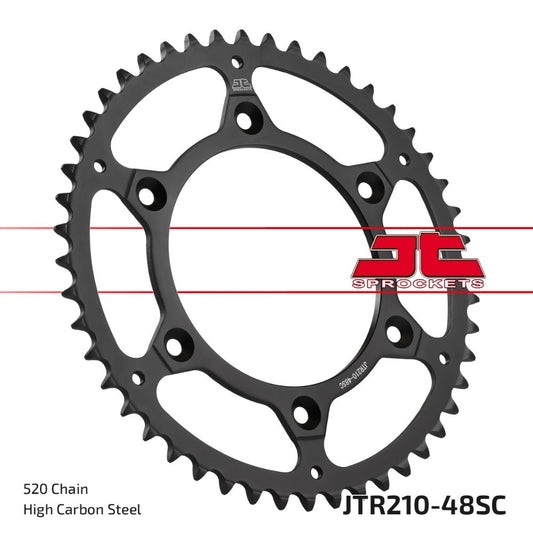 JT Sprockets Corona in acciaio Beta RR 125 2T 2018-2025