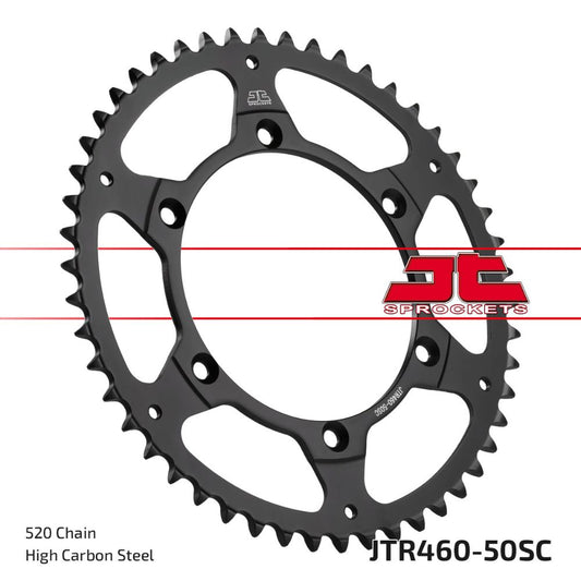 JT Sprockets Corona in acciaio Kawasaki KX 125 1980-2008