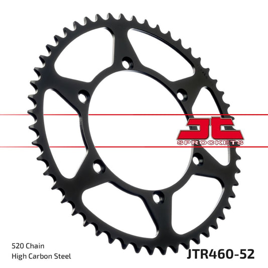 JT Sprockets Corona in acciaio Kawasaki KX 125 1980-2008