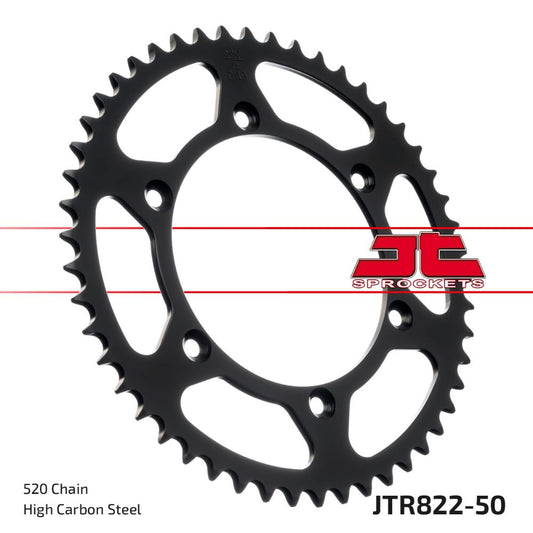 JT Sprockets Corona in acciaio Beta RR 250 2005-2009