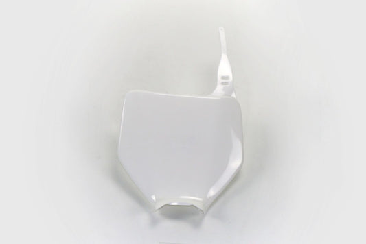 UFO Plast Tabella portanumero Kawasaki KX 125 2003-2008 Bianco