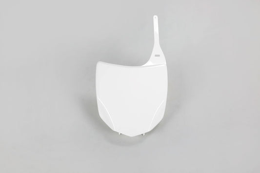 UFO Plast Tabella portanumero Kawasaki KX 250 F 2009-2012 Bianco