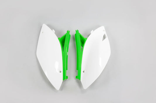 UFO Plast Fianchetti laterali portanumero Kawasaki KX 450 F 2009-2011