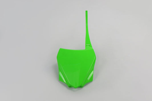 UFO Plast Tabella portanumero Kawasaki KX 85 2014-2026 Verde
