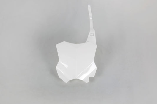 UFO Plast Tabella portanumero Kawasaki KX 250 F 2017-2026 Bianco