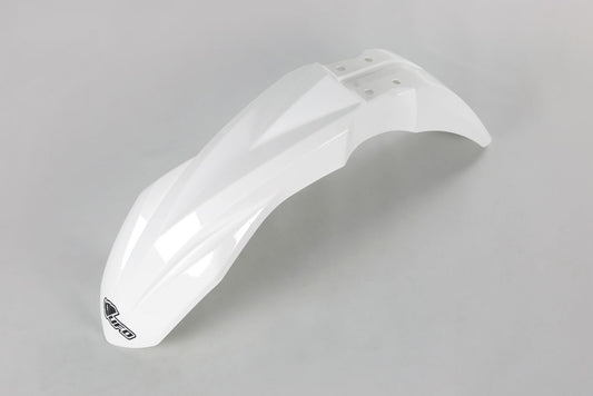 UFO Plast Parafango anteriore Kawasaki KX 250 F 2018-2026 Bianco