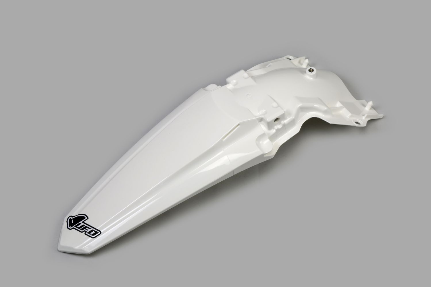 UFO Plast Parafango posteriore Kawasaki KX 250 F 2021-2024 Bianco