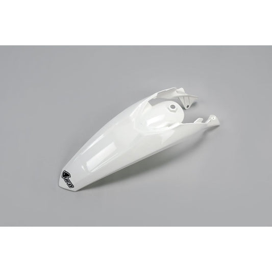 UFO Plast Parafango posteriore KTM 125 EXC 2012-2016 Bianco