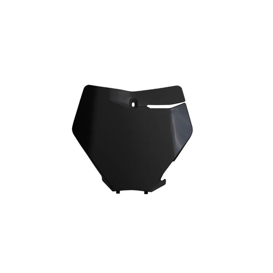 UFO Plast Tabella portanumero KTM 125 SX 2019-2022 anteriore Nero