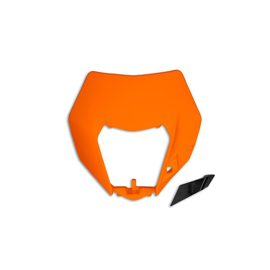 UFO Plast Plastica portafaro KTM 125 EXC 2014-2016 anteriore Arancione