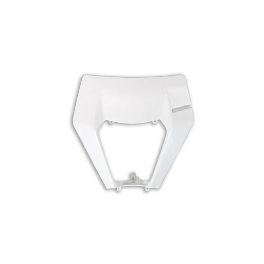 UFO Plast Plastica portafaro KTM 125 XC-W 2017-2019 anteriore Bianco