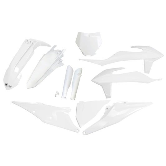 UFO Plast Kit plastiche completi KTM 125 SX 2019-2019 Bianco