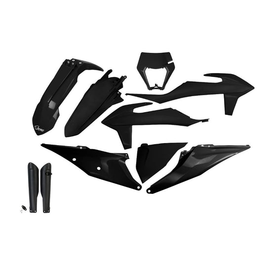 UFO Plast Kit plastiche completi KTM 150 EXC 2020-2023 Nero