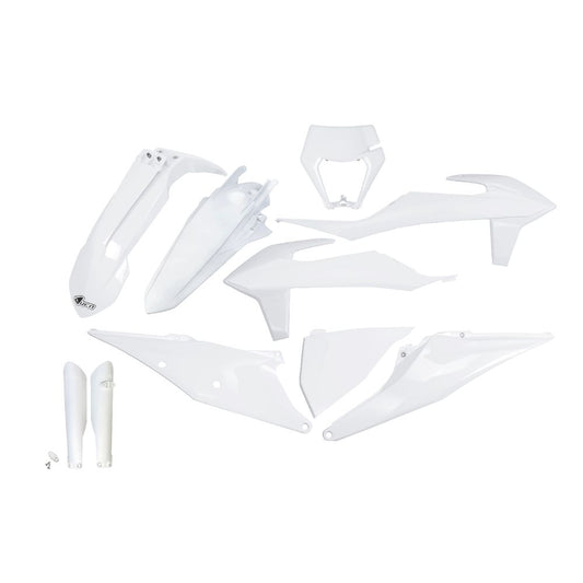 UFO Plast Kit plastiche completi KTM 150 EXC 2020-2023 Bianco