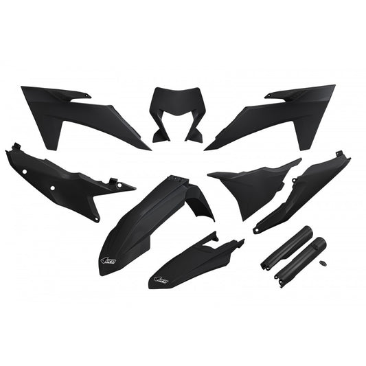 UFO Plast Kit plastiche completi KTM 150 EXC 2024-2025 Nero