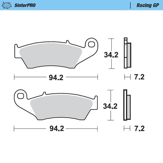 Moto Master Pastiglie freno Beta RR 125 2T 2018-2025
