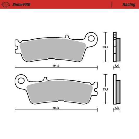 Moto Master Pastiglie freno Fantic 125 XE 2023-2025