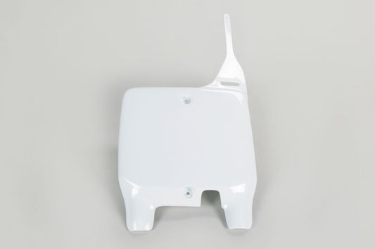 UFO Plast Tabella portanumero Suzuki RM 125 1999-2000 Bianco