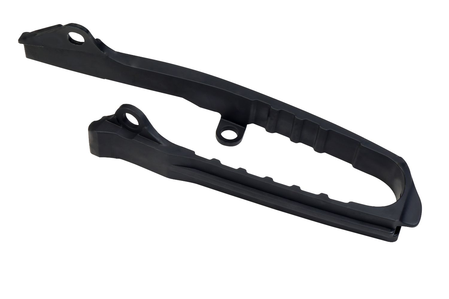 UFO Plast Slitta scorricatena forcellone Suzuki RMZ 250 2019-2026 Nero