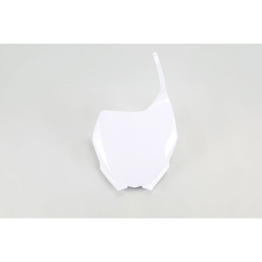 UFO Plast Tabella portanumero Yamaha YZ 125 2006-2014 Bianco