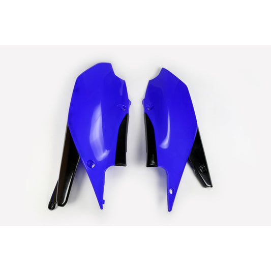 UFO Plast Fianchetti laterali portanumero Yamaha WR 250 F 2020-2024 Blu