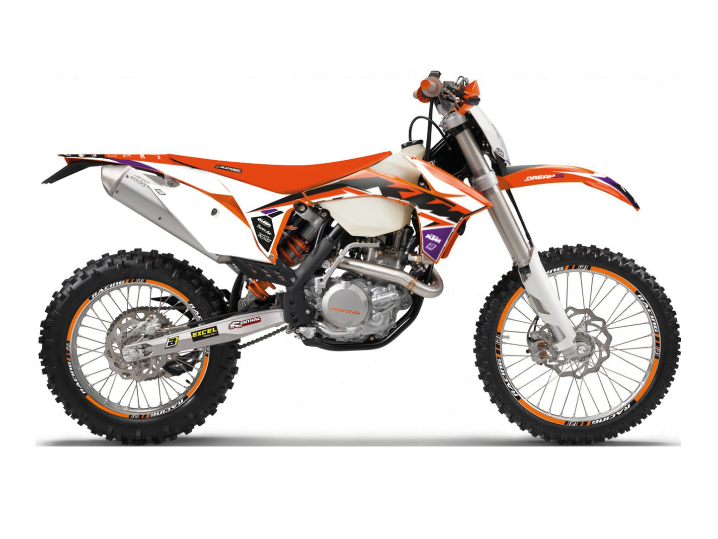 Kit Adesivi Dream 5 Blackbird Ktm SXF 350 2011-2012