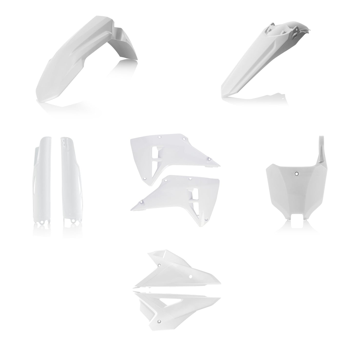 KIT PLASTICHE COMPLETO PER H CRF450RX 25 ACERBIS BIANCO