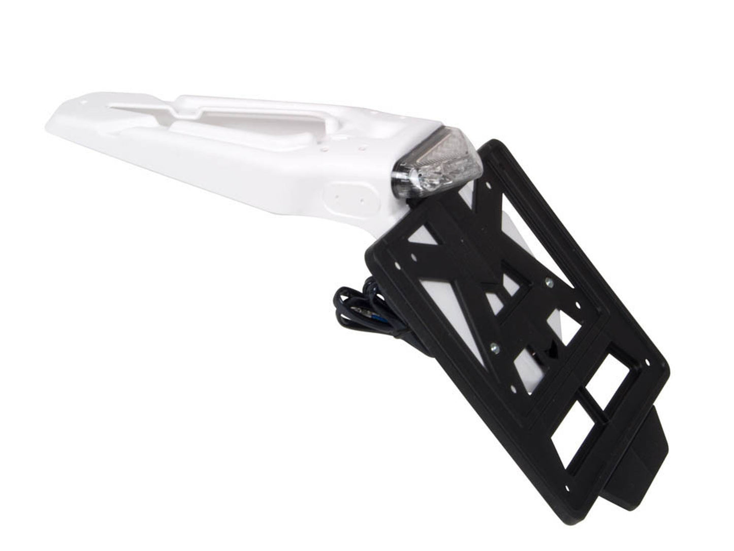 Racetech PORTATARGA INTEGRA OMOLOGATO VERSIONE EU BIANCO