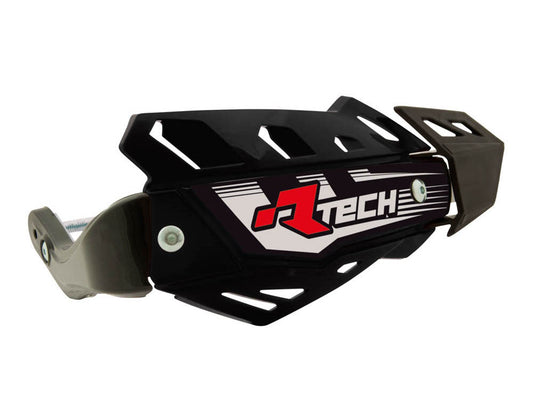 Paramani Racetech FLX ATV CON KIT MONTAGGIO Protezione Mani Enduro NERO