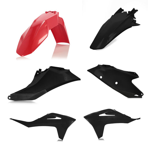 KIT PLASTICHE GASGAS MC-MCF 21 ACERBIS ROSSO/NERO