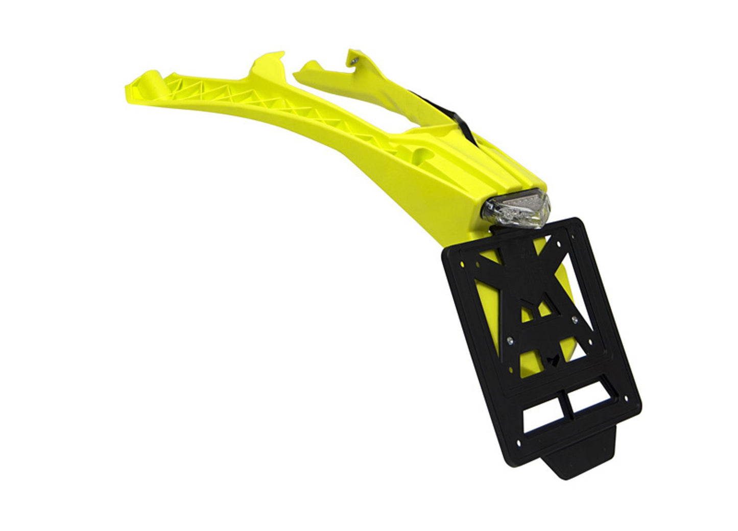 Racetech PORTATARGA INTEGRA HUSQVARNA 150/250/300 STREET LEGAL 2017-2019 GIALLO NEON