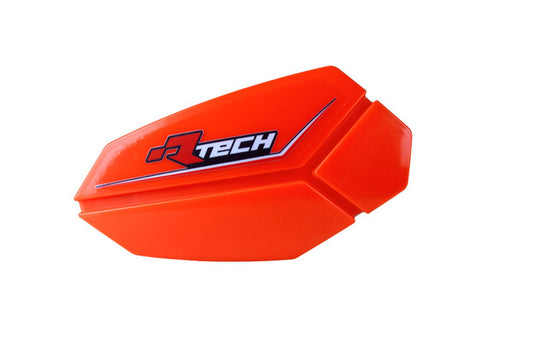 Paramani Racetech RICAMBIO PLASTICA PARAMANI BICI R20 Mani ARANCIONE NEON