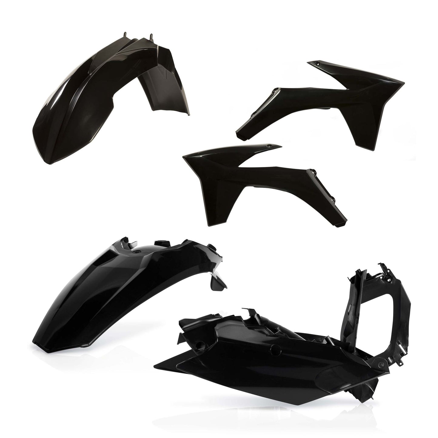 KIT PLASTICHE KTM EXC/EXCF 2012 ACERBIS NERO