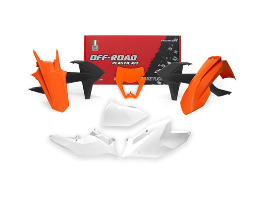 Kit Plastiche Racetech KTM 250/300/350/450/500 SENZA PARASTELI 2017-2019 Kit Completo Enduro