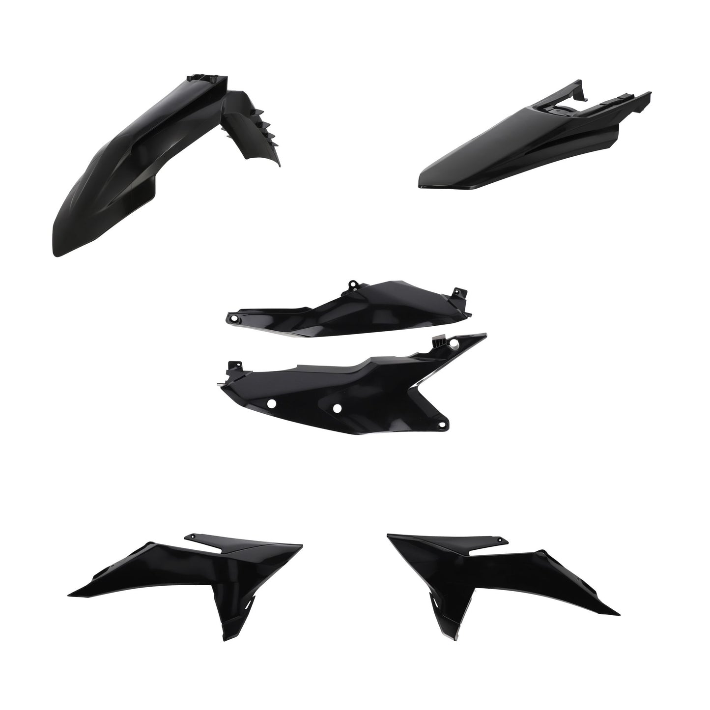 KIT PLASTICHE COMPATIBILE PER K EXC-F 26 ACERBIS NERO