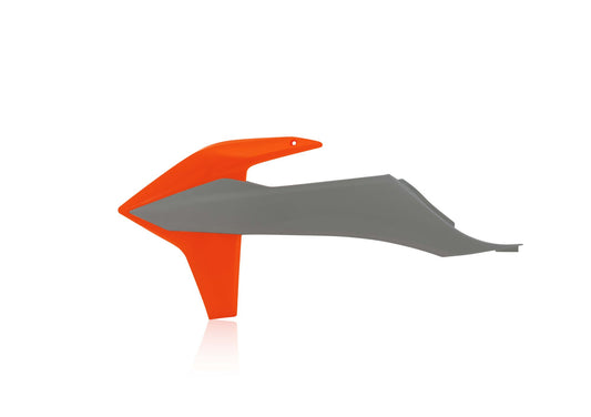 SPOILER RADIATORE KTM SX/SXF 19 ACERBIS GREY/ORANGE