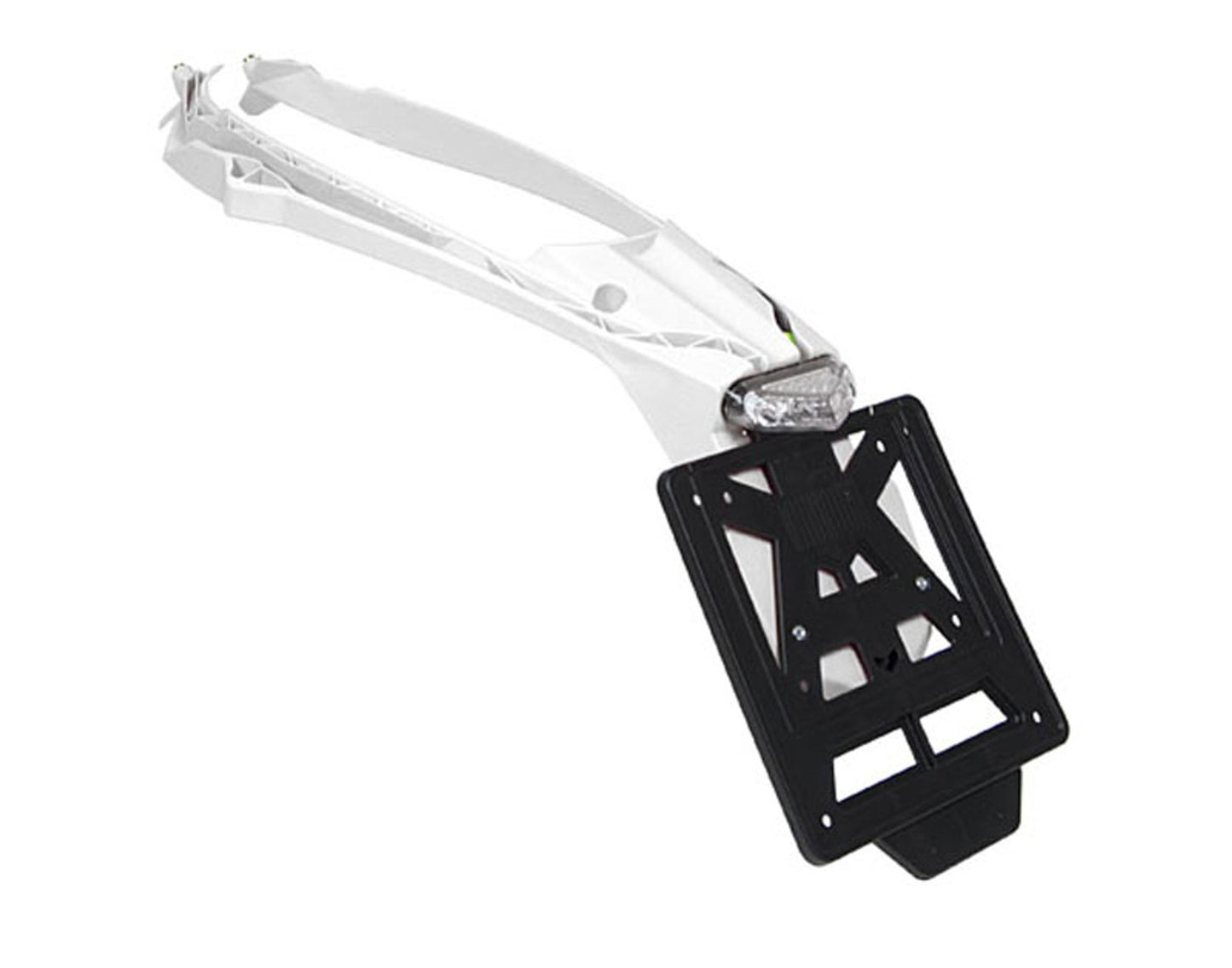 Racetech PORTATARGA INTEGRA KTM 150/250/300/350/450/500 STREET LEGAL 2020-2023 BIANCO