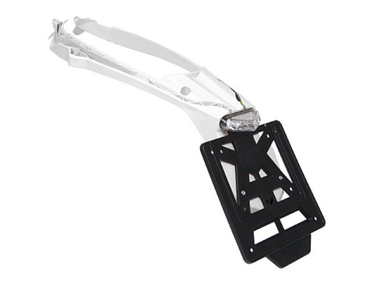 Racetech PORTATARGA INTEGRA KTM 150/250/300/350/450/500 STREET LEGAL 2020-2023 BIANCO