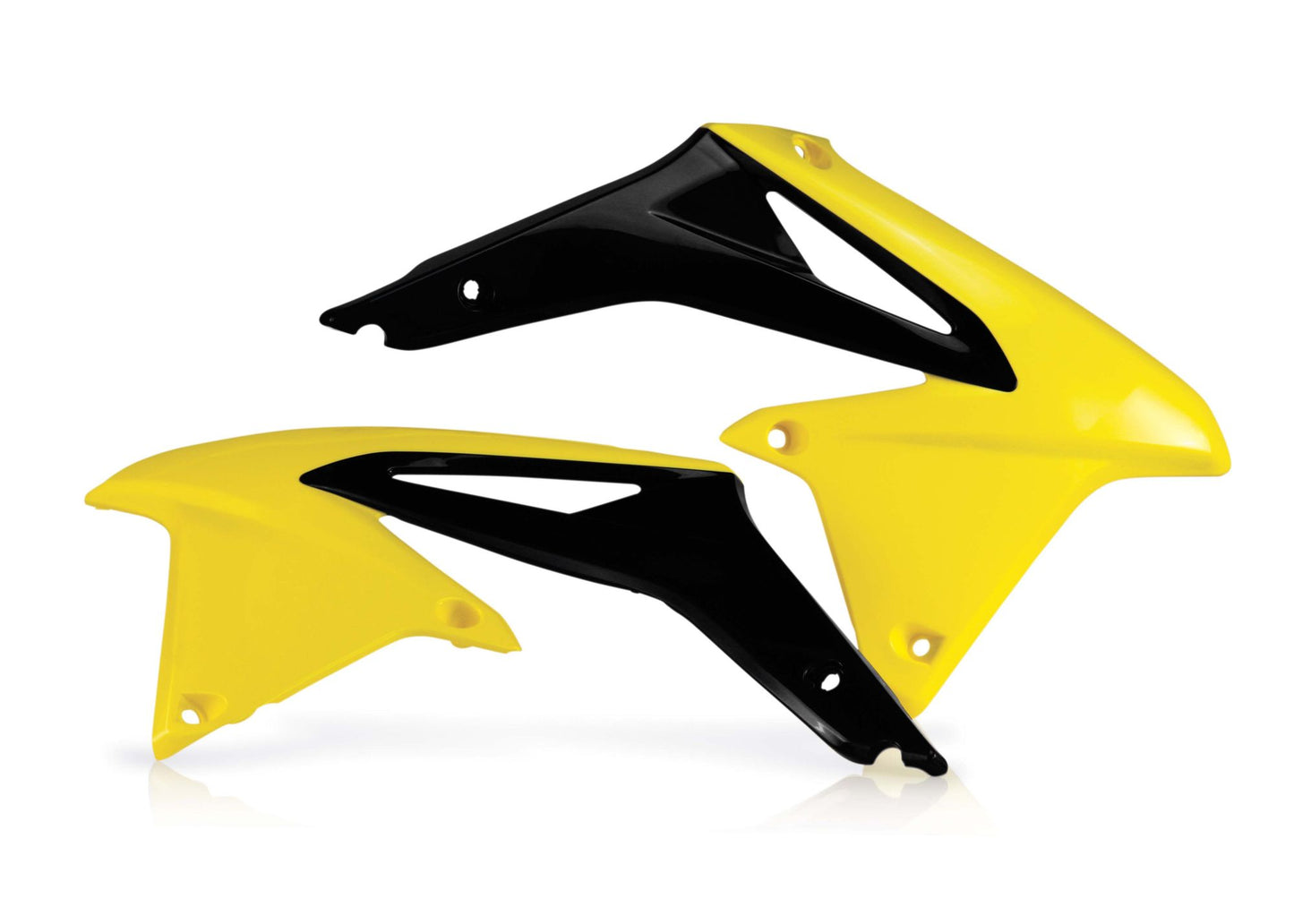 SPOILER RAD. SUZUKI RMZ 450 08-12 ACERBIS GIALLO/NERO