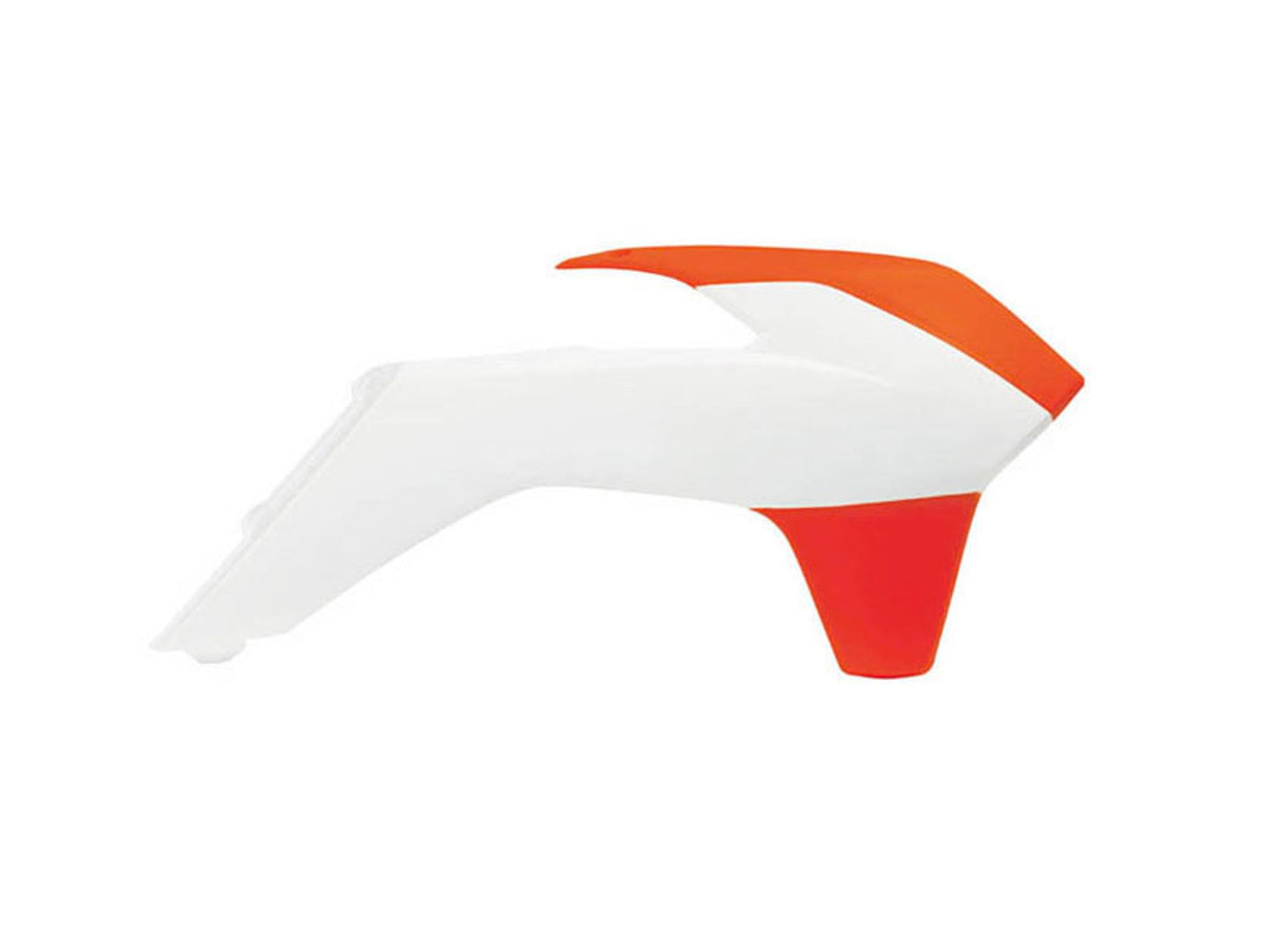 Convogliatori Racetech KTM 125/150/200/250/300/350/450/500 2013-2016 BIANCO-ARANCIONE NEON