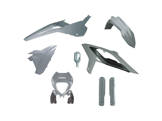 Kit Plastiche Racetech BETA RR 125/200/250/300/350/390/430/480 CON PARASTELI 2023-2024 Kit GRIGIO QUANTUM