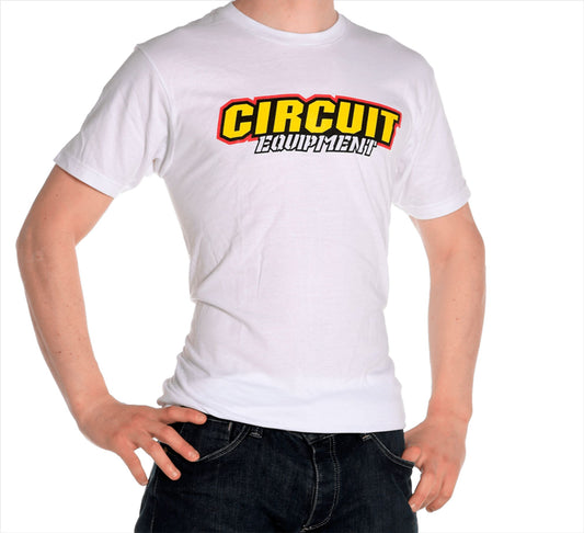 T-shirt Circuit Equipment bianco taglia S