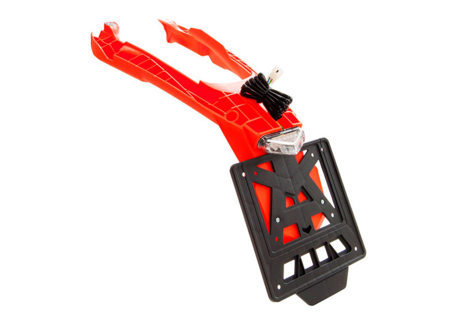 Racetech PORTATARGA INTEGRA KTM 250/300/350/450/500 STREET LEGAL 2024-2026 ARANCIONE KTM
