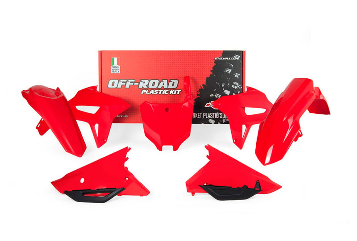Kit Plastiche Racetech HONDA CRF 250/450 2021-2024 Kit ROSSO CRF