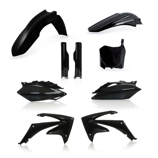 KIT COMPLETO PLASTICHE CRF 250 R 10 CRF 450 9.10 ACERBIS NERO