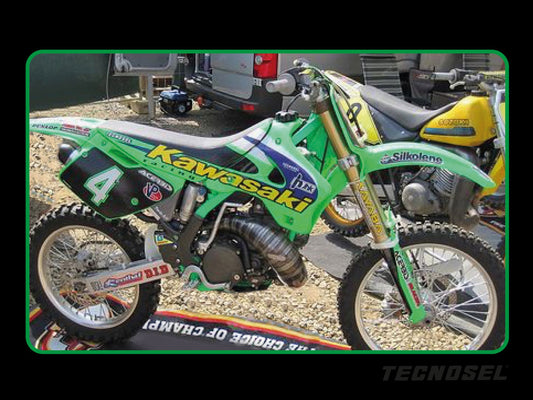 Kit Adesivi Replica Team Kawasaki 1998 Blackbird Kawasaki KX 250 1994-1998