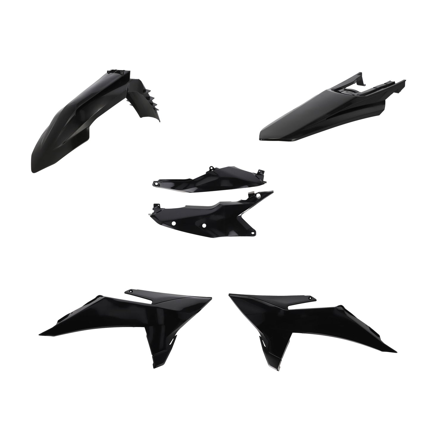 KIT PLASTIC COMPATIBLE PER K SX/SXF 25 ACERBIS NERO